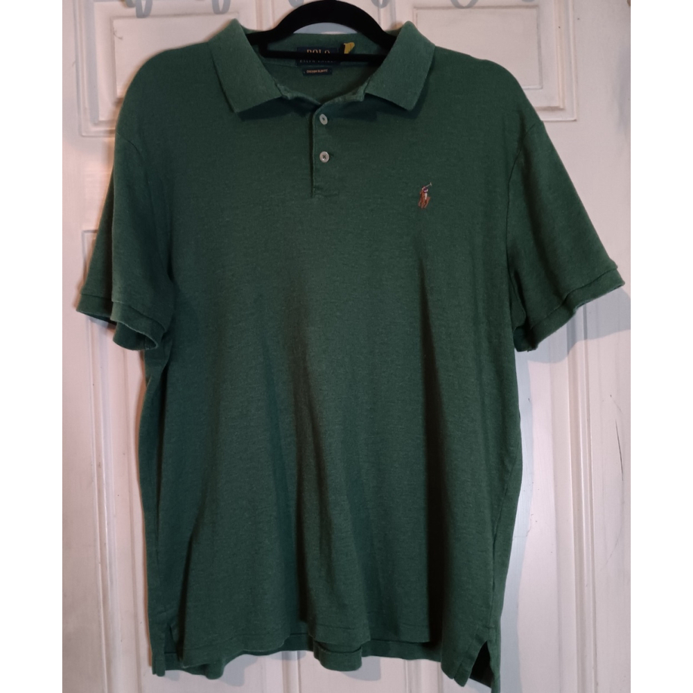 XL green Ralph Lauren polo shirt - Picture 2 of 2